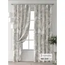 Комплект штор Comfy way Форнерс - 179 - 240 см CW709179240-240 на шторной ленте 240x150 см цвет бежевый