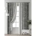 Комплект штор Comfy way Форнерс - 161 - 260 см CW709161260-260 на шторной ленте 260x150 см цвет серый
