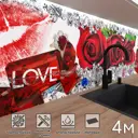 Стеновая панель матовая Фартукофф ФФ - 33 400x60x0.1 см ПВХ цвет разноцветный