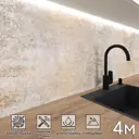 Стеновая панель Фартукофф ФФ - 509 400x60x0.1 см ПВХ цвет разноцветный