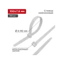 Кабельная стяжка-хомут Rexant 07-0352 350x7.6 мм. пластик цвет белый 100 шт.