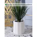 Кашпо Evabrick Przma hl30-30w d 30 см 30 см 16 л полимербетон белый