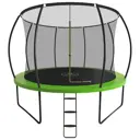 Батут Yamota Top 12ft Basketball 366x185 см лестница в комплекте