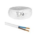 Провод Tdm Electric ПРКС 2x0.75 мм 50 м белый