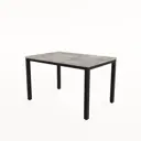 Стол прямоугольный Alsav LANCH50 120x120 см лдсп цвет basalt/черный