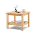 Журнальный столик квадратный Лузалес 55x55x46 см коричневый