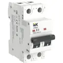 Автоматический выключатель Iek M06N-DC 2P B3 А 10 кА AR-M06N-2-B003DC