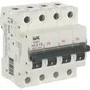 Автоматический выключатель Iek M06N 4P C13 А 6 кА AR-M06N-4-C013