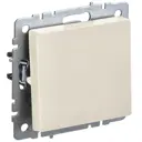 Выключатель встраиваемый Iek Brite BR-V10-0-10-K10 1 клавиша цвет бежевый