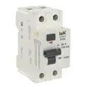 Дифференциальный автомат Iek Armat R10N 2P C63 А 10 мА 10 кА A AR-R10N-2-063A100