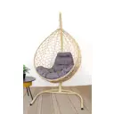 Кресло подвесное M-group 11830509 Капля Home 1-но местное до 120 кг бежевый