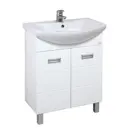 Тумба под раковину напольная Onika 106040 56см цвет белый