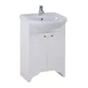 Тумба под раковину напольная Onika 105015 47.8см цвет белый