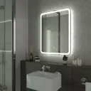 Зеркало для ванной Onika 206085 с подсветкой 60x70см