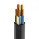 Кабель Кабэкс ВВГнг(А)-LSLTx 5x10 мм 1 м черный