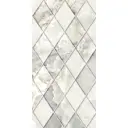 Керамическая плитка Eurotile Selesta 4627162807559 25x50см цвет серый/серебристый