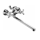 Смеситель для ванны Ekko E22731 двухвентильный цвет хром