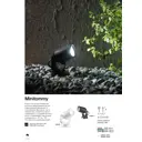 Светильник встраиваемый уличный Ideal lux 247199 6 Вт IP66 цвет черный