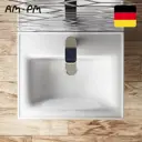 Раковина накладная Am.pm X-Joy S прямоугольная 55 см цвет белый глянец
