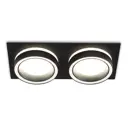 Светильник карданный Ambrella light Techno spot Tn52424 GX53 цвет черный белый матовый