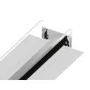 Трековый шинопровод встраиваемый однофазный Ambrella light Gl7123 200 см цвет белый