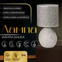 Настольная лампа Risalux 10392931 цвет серый/серебристый
