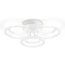 Люстра потолочная светодиодная Ambrella light Acrylica AMBR_FA8943 с пультом управления 26 м² регулируемый белый свет цвет белый