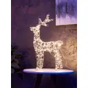 Светящаяся электрическая фигура Luazon Lighting Олень 10517826 h 55 см