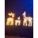 Светящаяся электрическая фигура Luazon Lighting Семья оленей 10517842 h 120 см