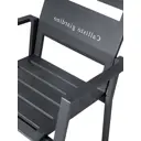 Садовый стул с подушкой Callisto giardino G101.0Е10 Лагуна 60 см x 65 см x 86 см алюминий серый/серебристый