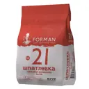 Шпаклёвка гипсовая финишная Forman№21 5 кг