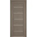 Комплект межкомнатной двери VFD Atum pro x27 остеклённая 200x60см Шпон цвет Brun oak (White cloud) с коробом и наличниками