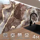 Панель для куxонного фартука глянцевая FF-559 4000 x 600 x 1 мм Фотопечать