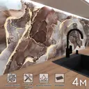 Панель для куxонного фартука матовая FF-559 4000 x 600 x 1 мм Фотопечать
