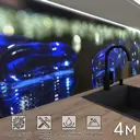 Стеновая панель Фартукофф ФФ - 41 400x60x0.1 см ПВХ цвет разноцветный