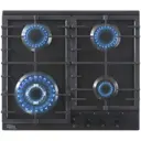Газовая варочная панель Making oasis everywhere P-MSB 58 см 4 конфорки цвет черный