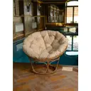 Кресло садовое Bigarden 128769 Papasan 105 см x 75 см x 105 см искусственный ротанг бежевый