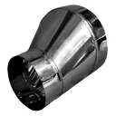 Редуктор эксцентриковый для круглых воздуховодов Шамрай D110/120 мм нержавеющая сталь