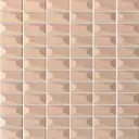 Декоративная мозаика Nsmosaic R-360 NS11PL0089 30x30см цвет Розовый
