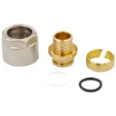 Муфта комбинированная Okseler 3/4"x20 мм ВР латунь oks00398