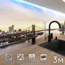 Стеновая панель матовая Фартукофф ФФ - 6 300x60x0.1 см ПВХ цвет разноцветный