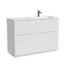Тумба под раковину напольная Sancos FL120FRW 119.5см цвет bianco/правая