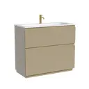 Тумба под раковину напольная Sancos FL100FCP 99.5см цвет капучино