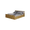 Кровать Bts МС Евро Light 178x75x203.2 см ЛДСП цвет крафт/белый