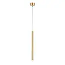 Светильник подвесной светодиодная Lightstar Tubo Lt7472331-lightstar 2 м² нейтральный белый свет цвет золото