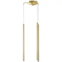 Светильник подвесной светодиодная Lightstar Tubo L3t747343-lightstar 5 м² нейтральный белый свет цвет золото