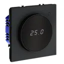 Терморегулятор электронный VOLTUM S70 VLS070107 с индикацией и датчиком цвет графит