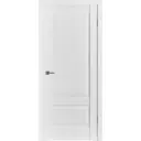 Комплект межкомнатной двери Vfd Emalex ER2 глухая 200x80см ПВХ цвет emalex ice с коробом и наличниками