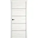 Комплект межкомнатной двери Vfd Urban 4 глухая 200x80см ПВХ цвет nord vellum с коробом и наличниками