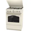 Комбинированная плита GORENJE GKS6C71CLI (FM6A4C-APD4B) бежевый
